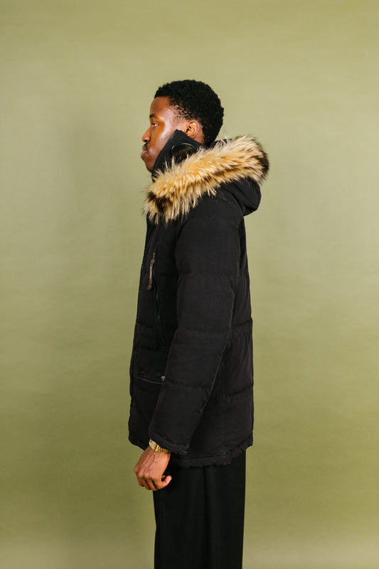 C.P. Company Asia Release Fur Trim Hooded Goggle Explorer Jacket