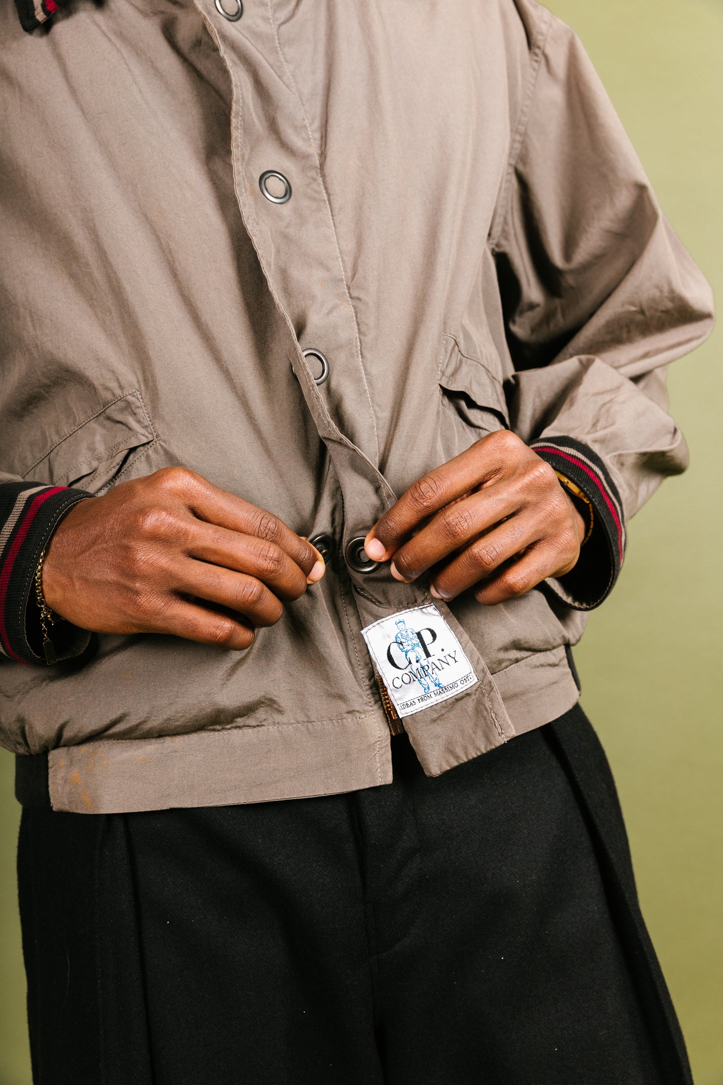 80s C.P. Company Lightweight Brown Bomber