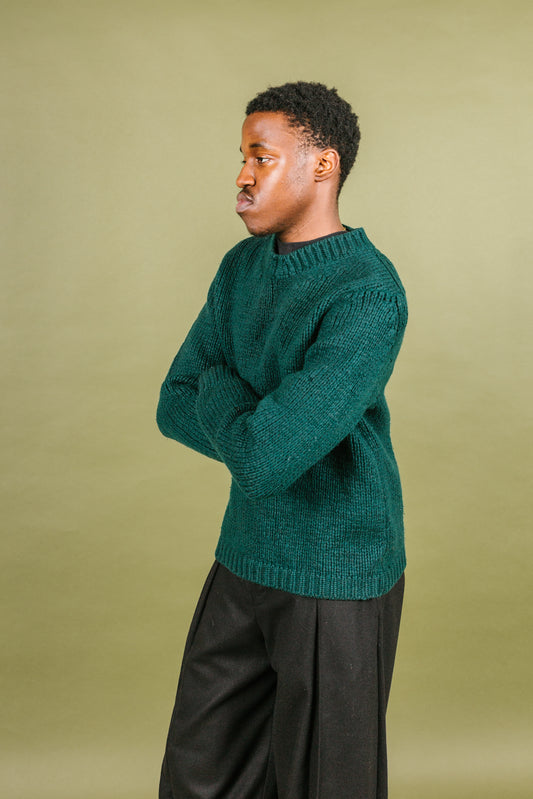 C.P. Company Japan Release Emerald Chunky Knitted Sweater