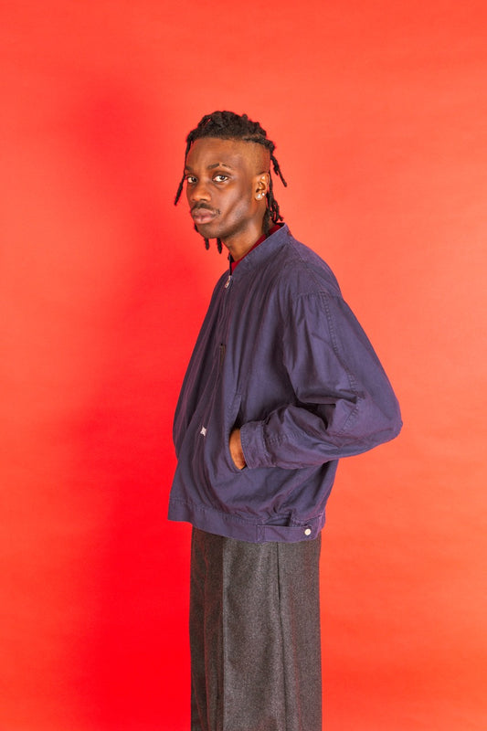 1980's Burberry Pen Pocket Workwear Blouson