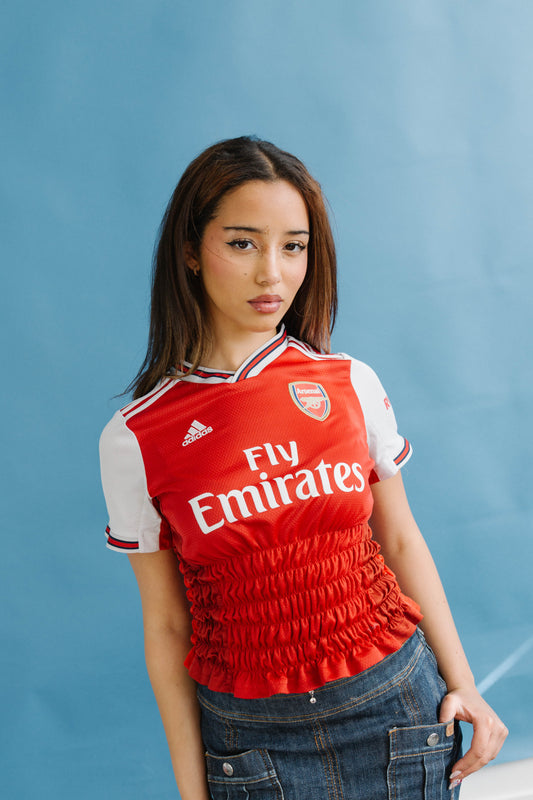 VT Rework : Arsenal Rouched Waist Football Shirt SC: 5782