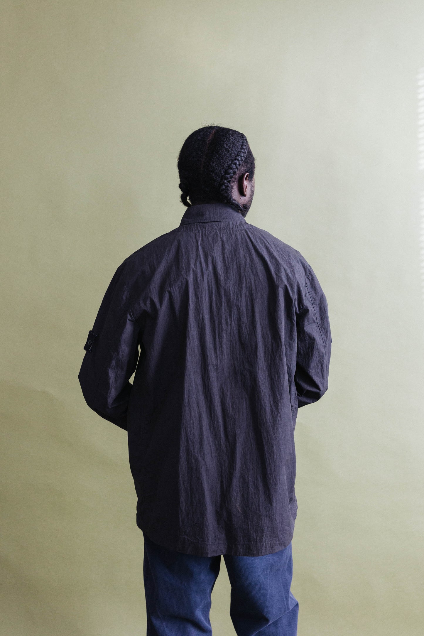 S/S 2017 Stone Island Ghost Black Overshirt