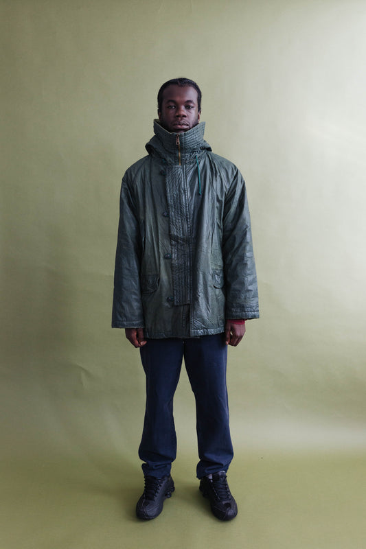 A/W 1991 Boneville Ski Weathered Green Padded Jacket