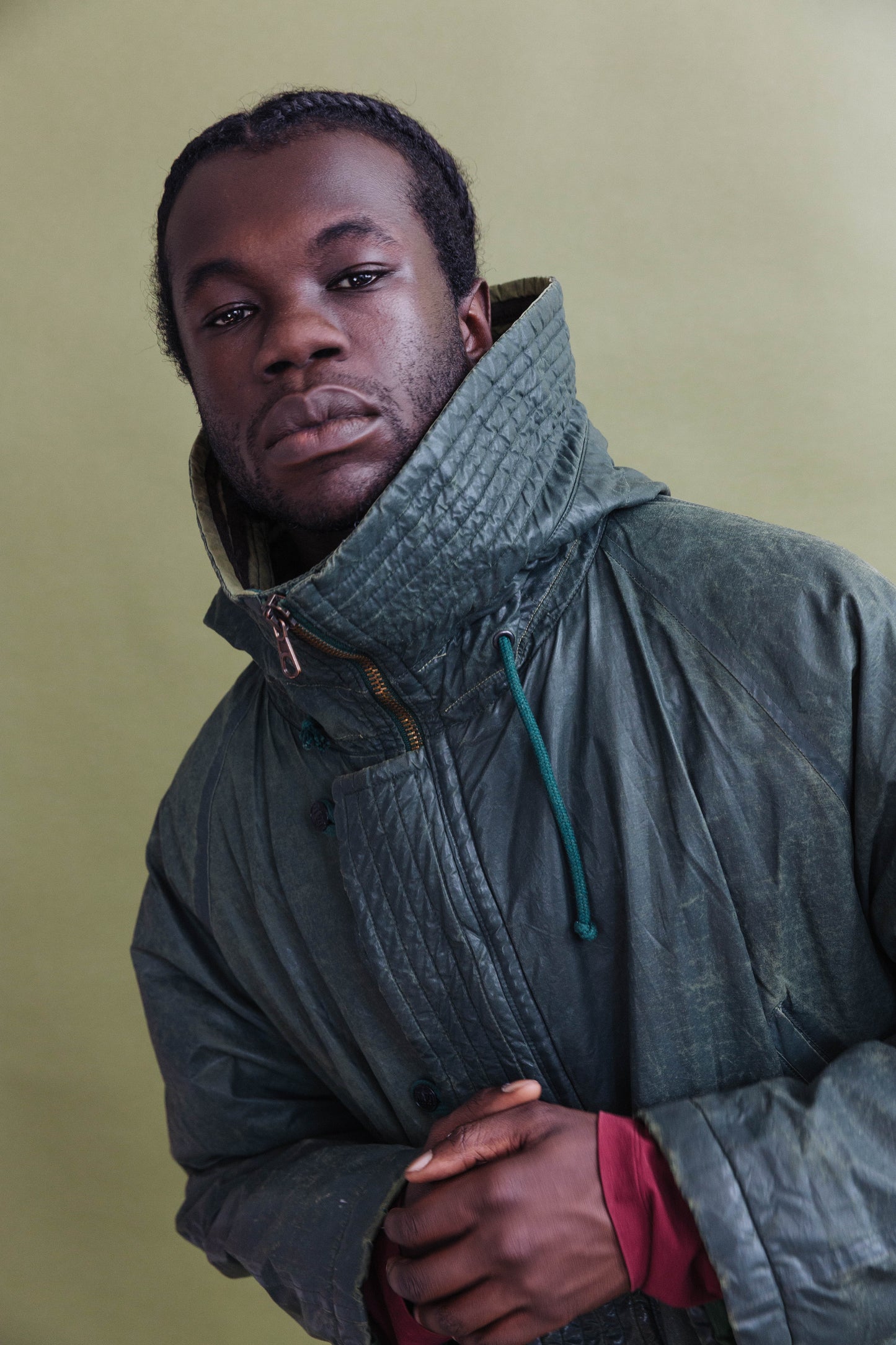 A/W 1991 Boneville Ski Weathered Green Padded Jacket