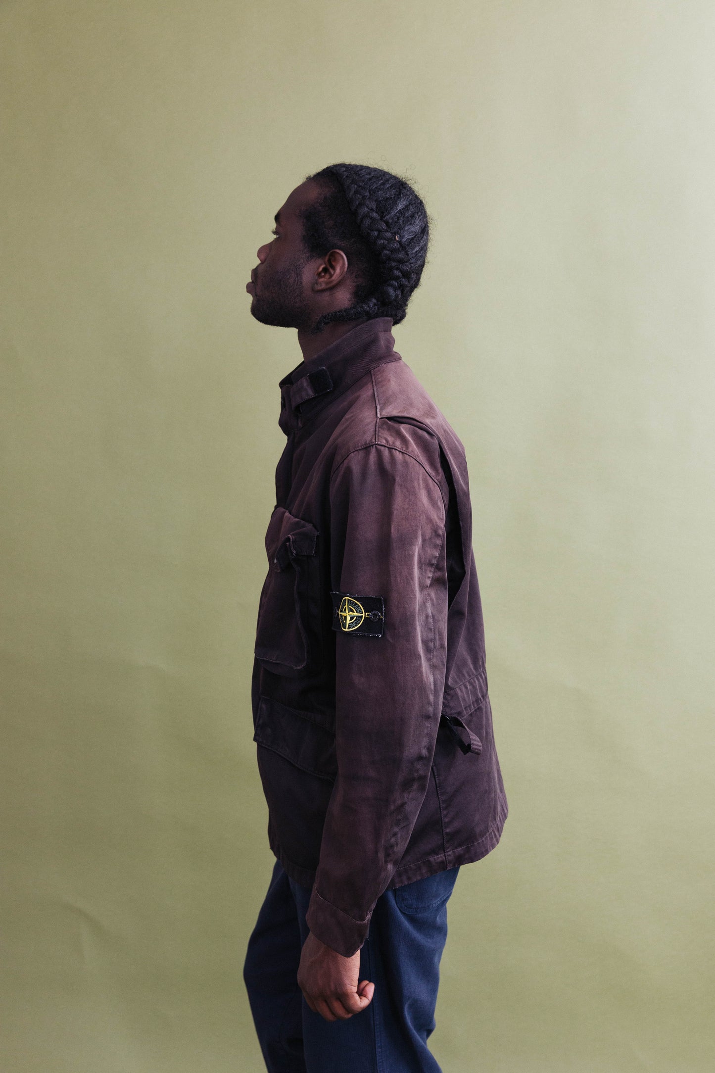 S/S 2008 Stone Island Brown Multipocket Cargo Jacket