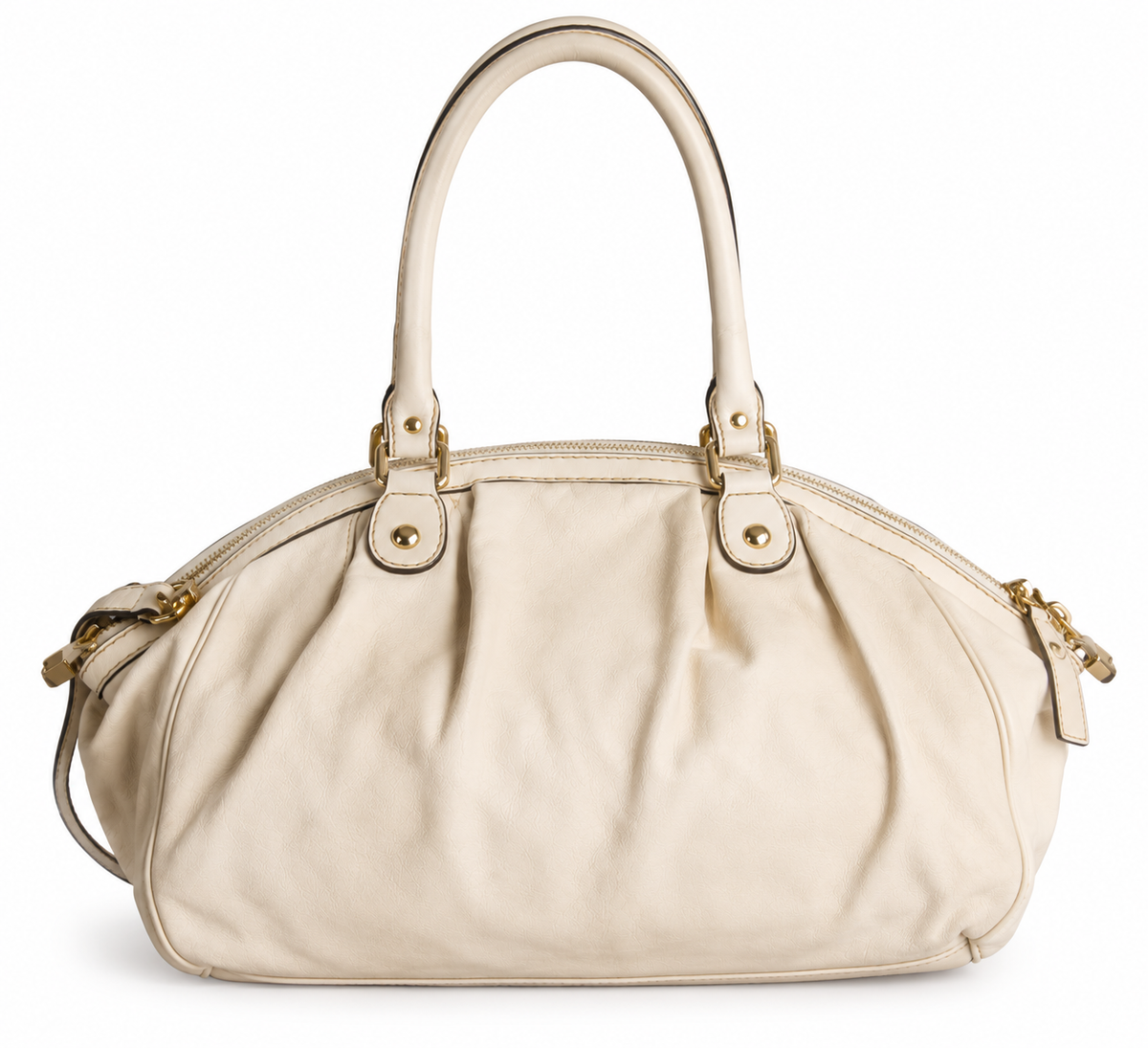 Gucci Cream Sukey Leather Handbag