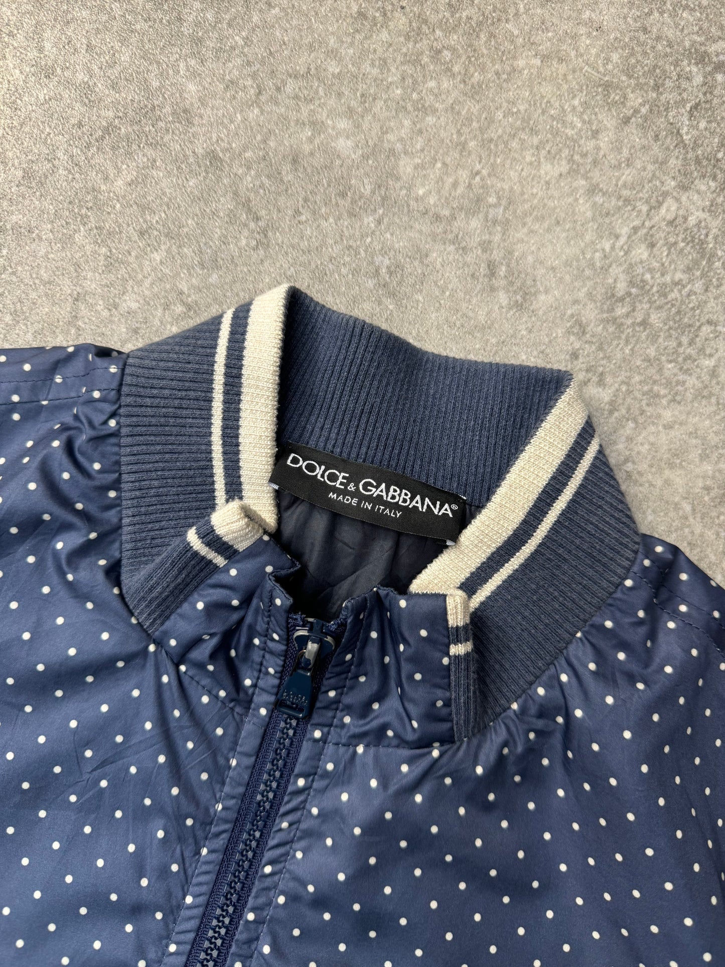 Dolce & Gabbana Polka Dot Bomber Jacket