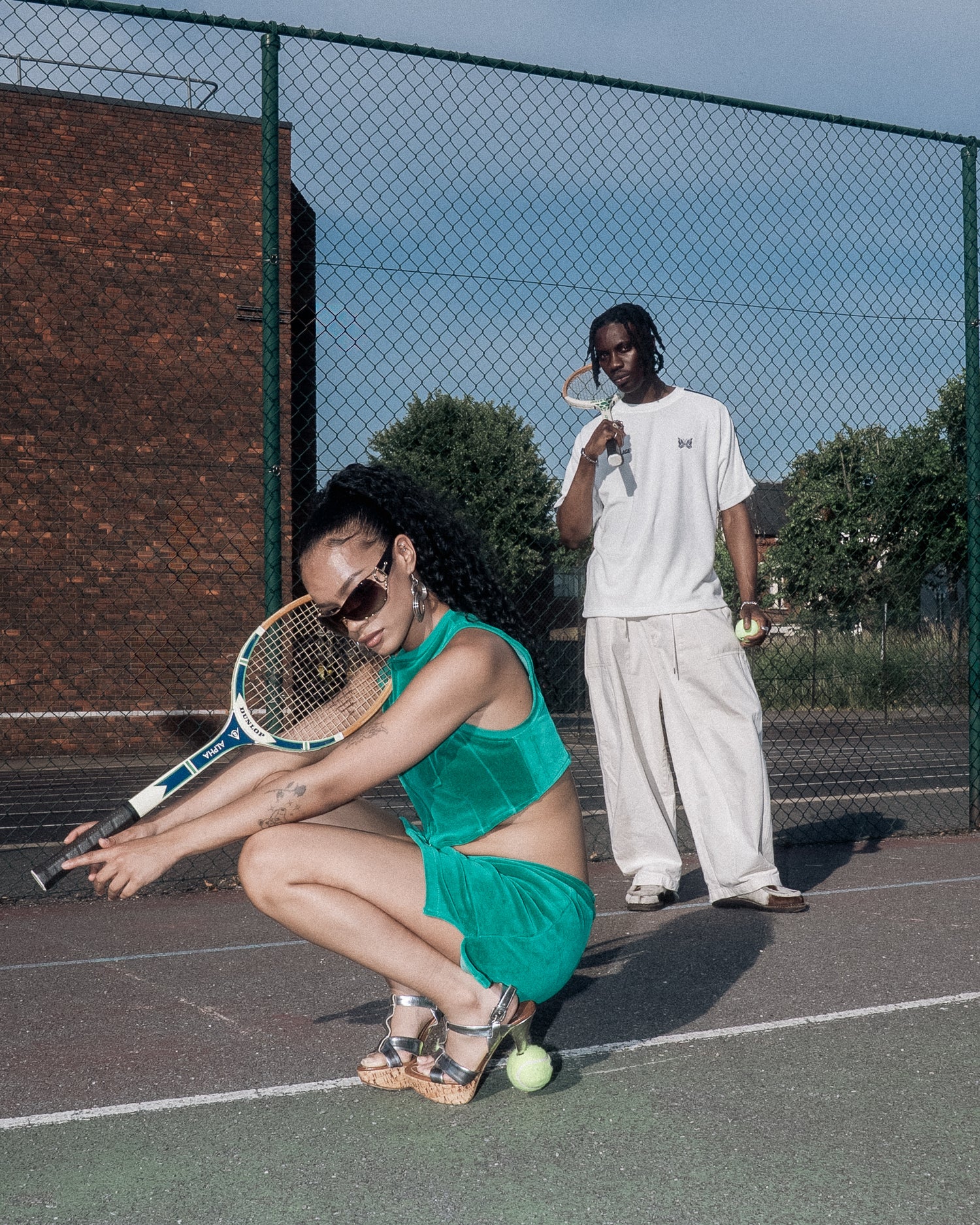 VT Rework : 80s YSL Towelling Two-Piece