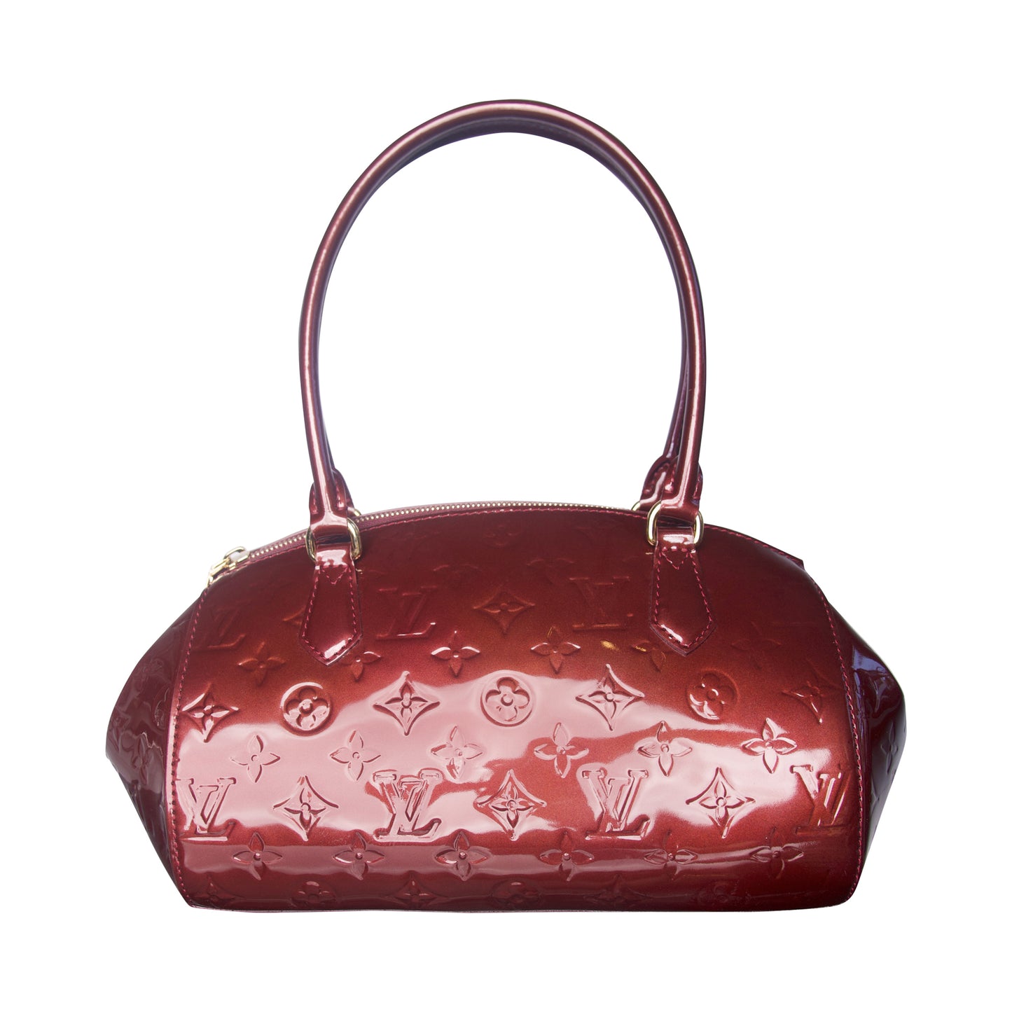 Louis Vuitton Rouge Fauviste Monogram Vernis Sherwood GM Bag