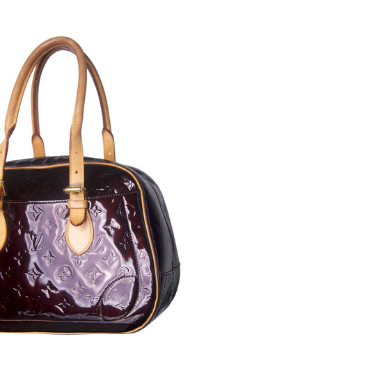 Louis Vuitton Amarante Monogram Vernis Summit Drive Handbag