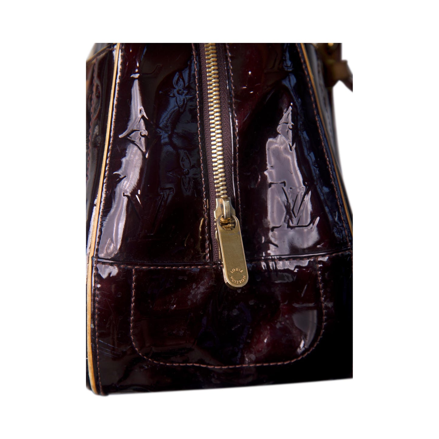 Louis Vuitton Amarante Monogram Vernis Summit Drive Handbag