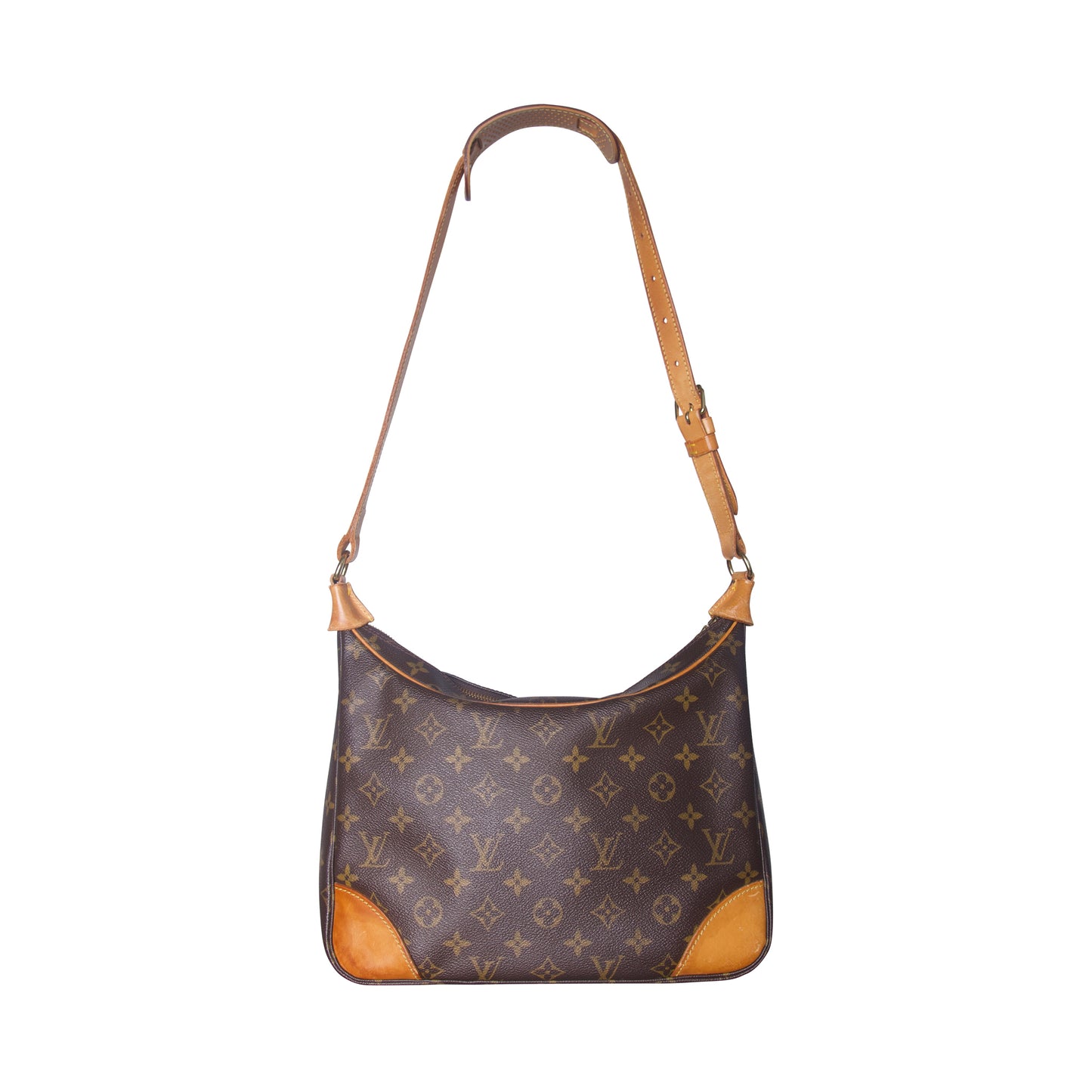 Louis Vuitton Boulogne Monogram Vanchetta Leather Handbag