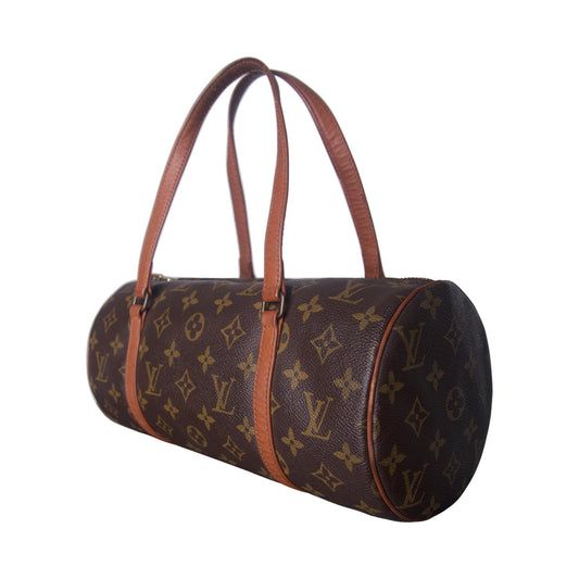 Louis Vuitton Monogram Papillon 30 Cylindrical Handbag