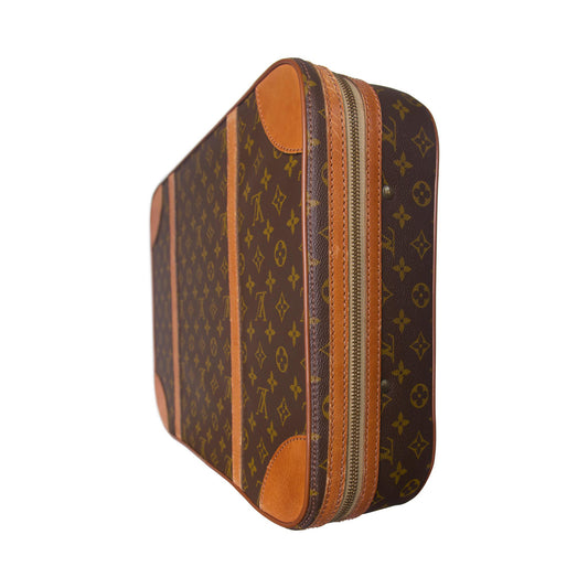 1980s Louis Vuitton Monogram Stratos 50 Suitcase