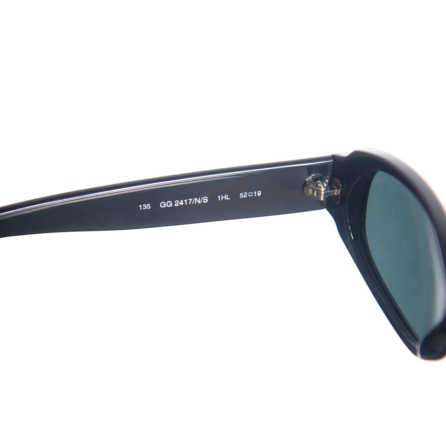 1998 Gucci GG 2417/S Petrol Blue Frame Sunglasses