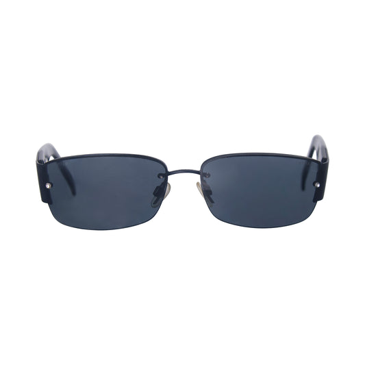 Chanel CC 4117-B Black Rimless Diamonte Sunglasses
