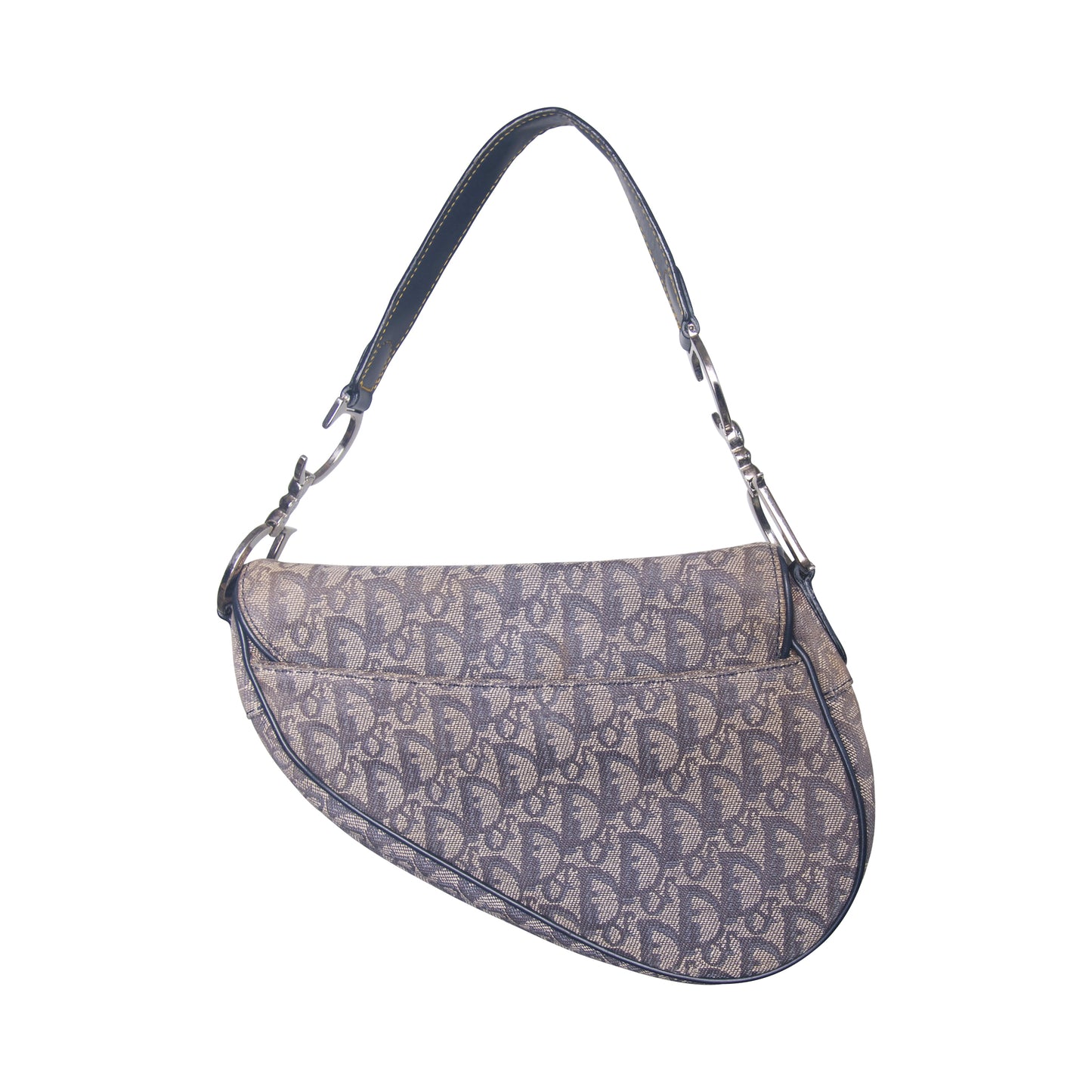 Christian Dior Oblique Canvas Monogram Saddle Bag SC: 5782