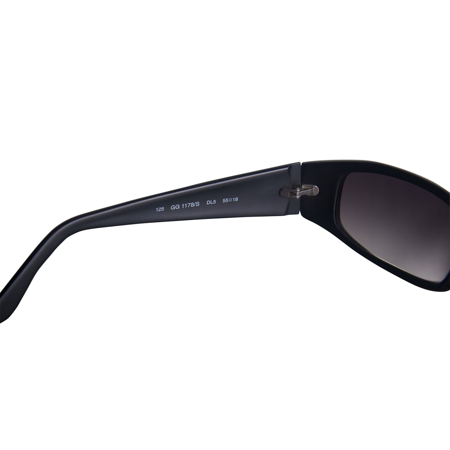 F/W 1999 Gucci 1178/S Matte Black Frame Sunglasses
