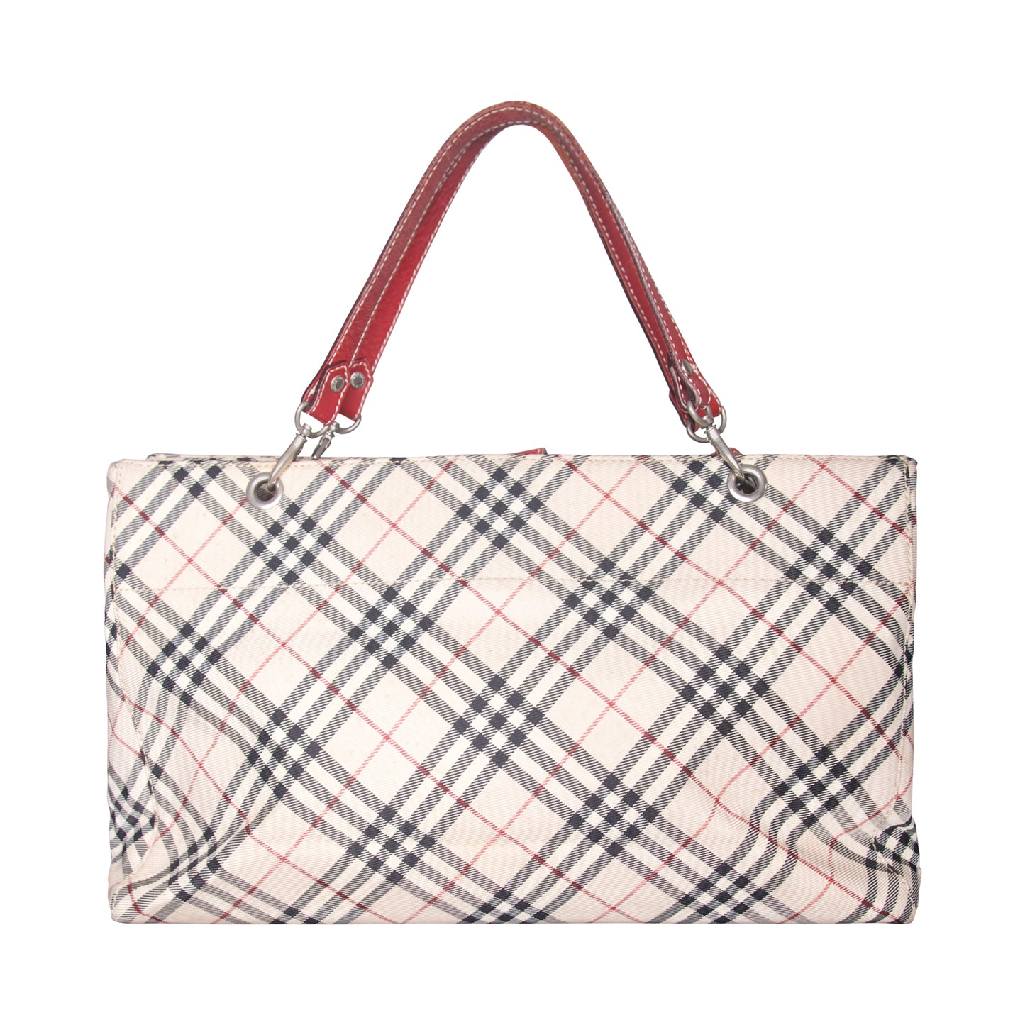 Burberry Nova Check Square Tote Bag