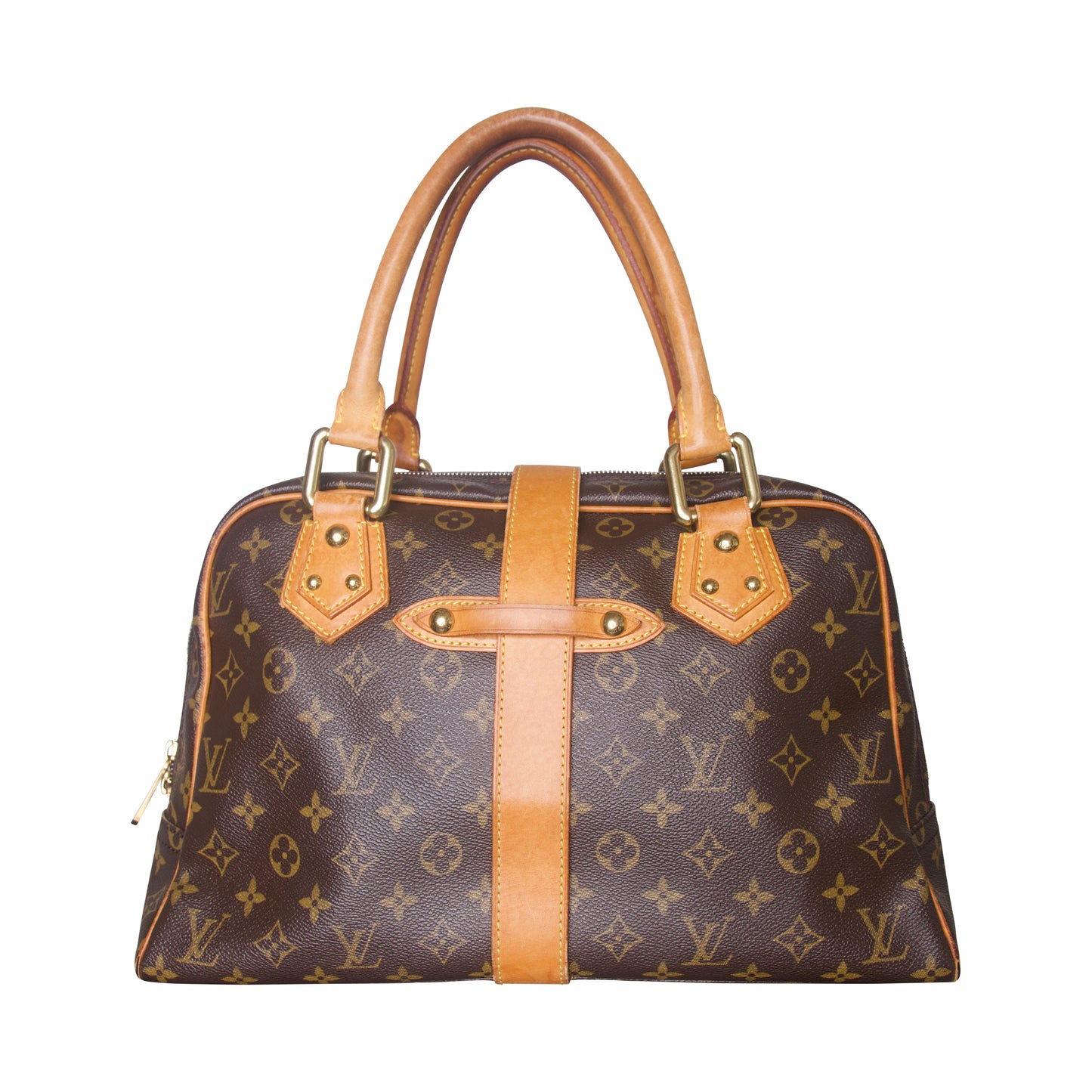 Louis Vuitton Monogram Manhattan Hardware Detailed Shoulder Bag