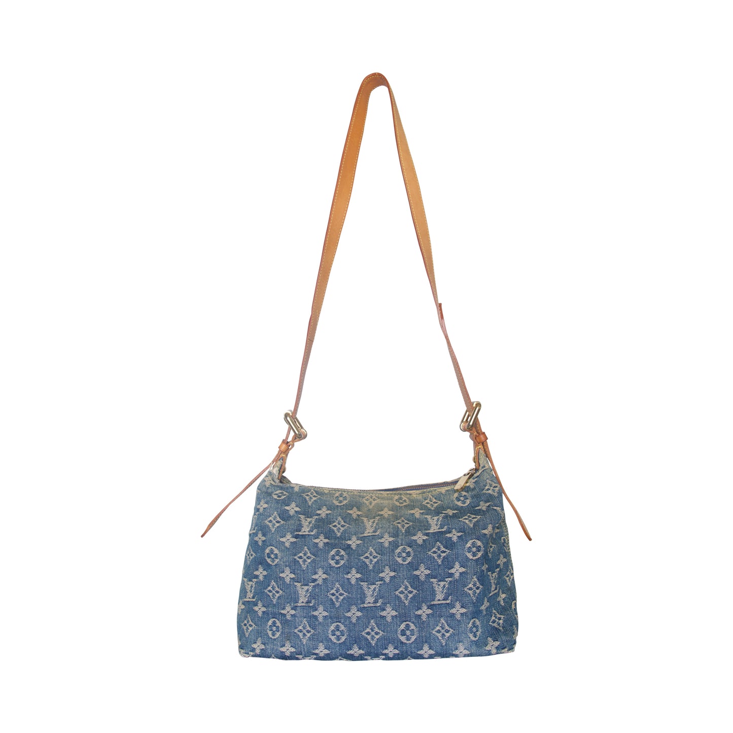 Louis Vuitton Blue Denim Monogram PM Shoulder Bag