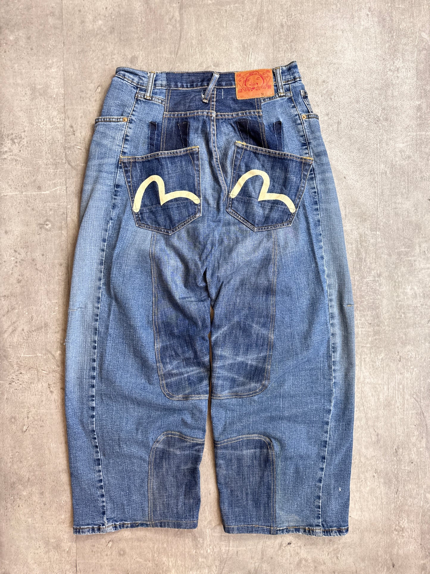 VT Rework: Evisu Reworked Washed Denim Jeans