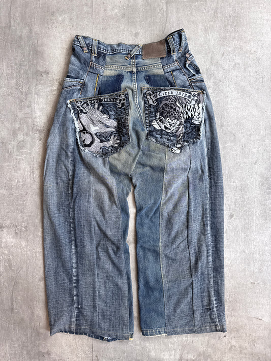 VT Rework: Pepe Jeans Washed Reworked Denim Jeans
