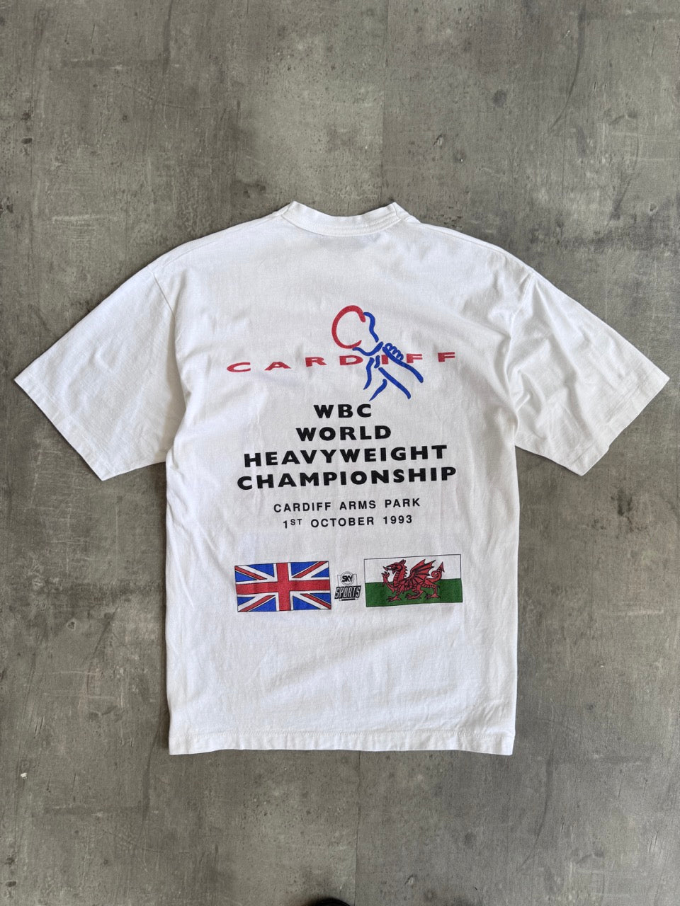 1993 Lennox World Heavyweight Championship Single Stitch Graphic Tee