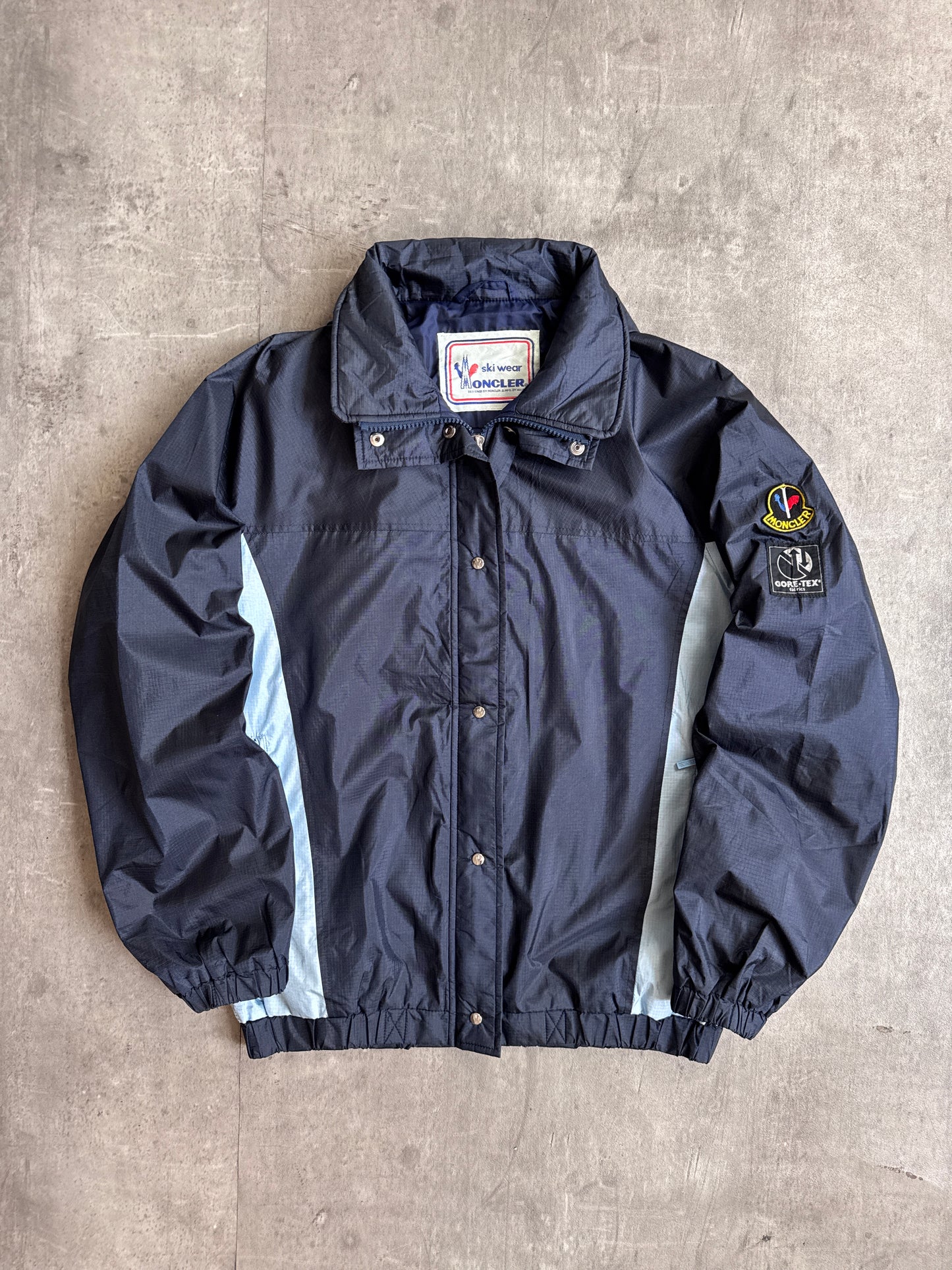 Moncler Two Tone Hooded Rain Jacket