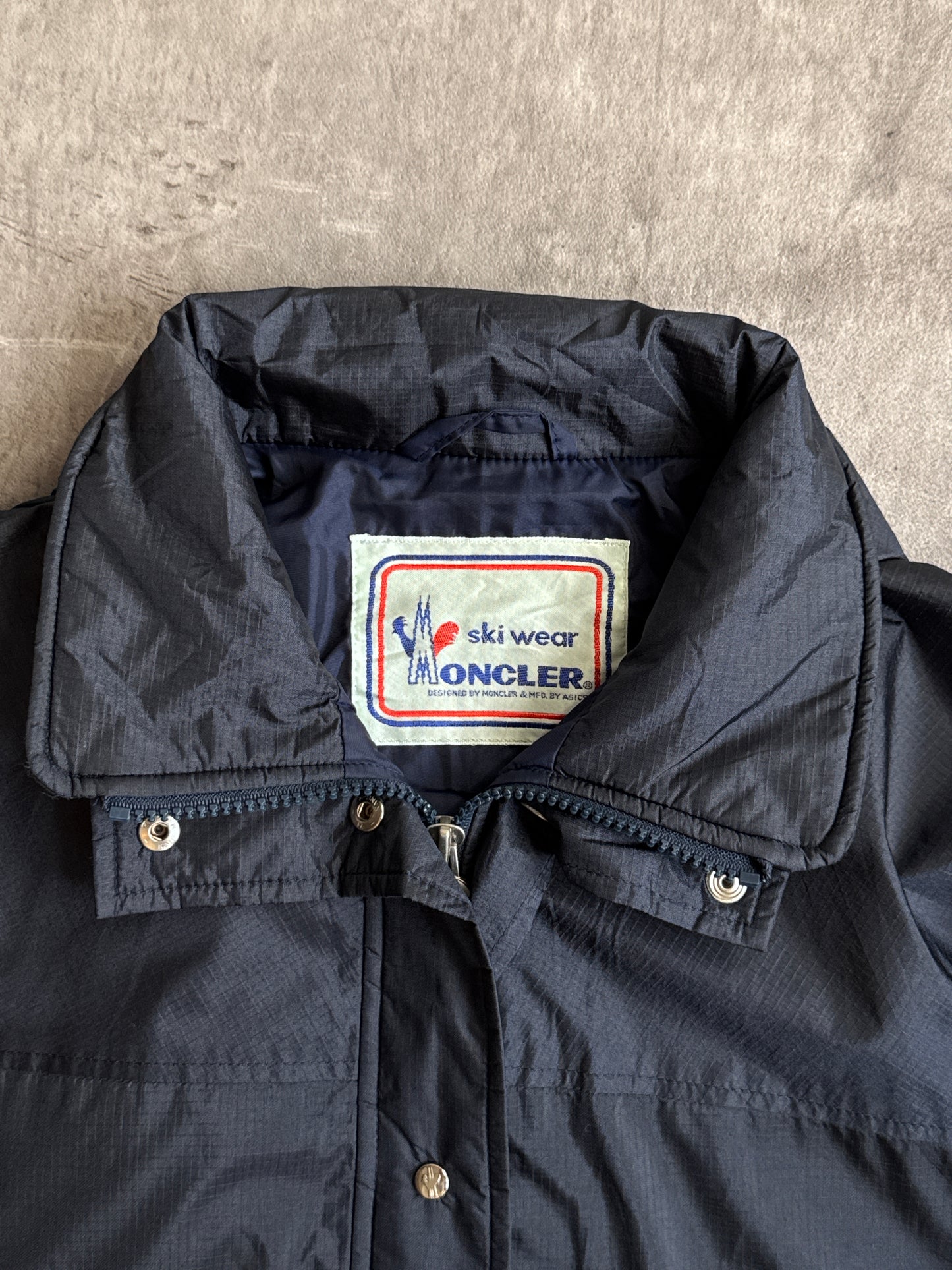 Moncler Two Tone Hooded Rain Jacket