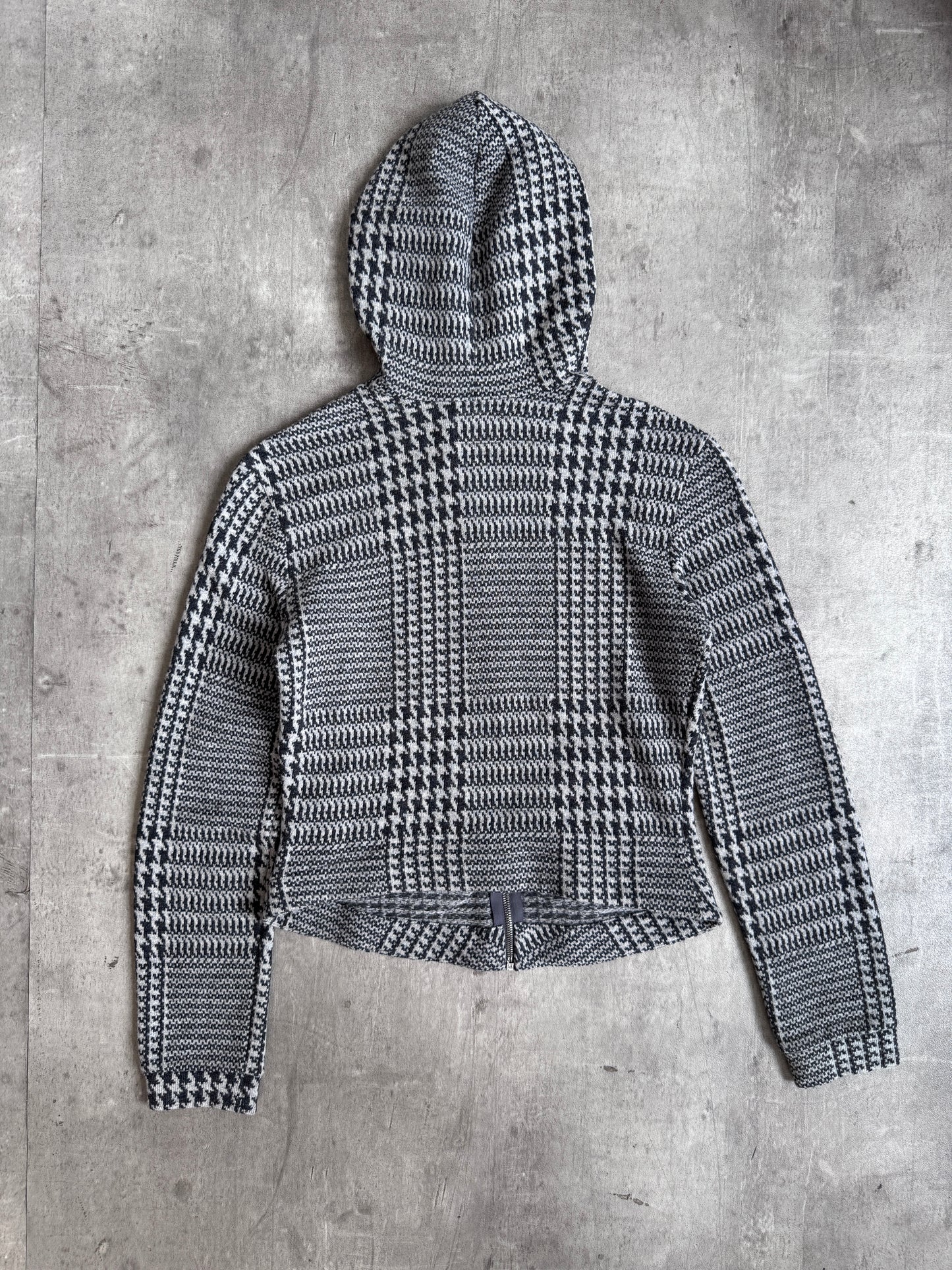Vivienne Westwood Jumbo Houndstooth Knit Hoodie