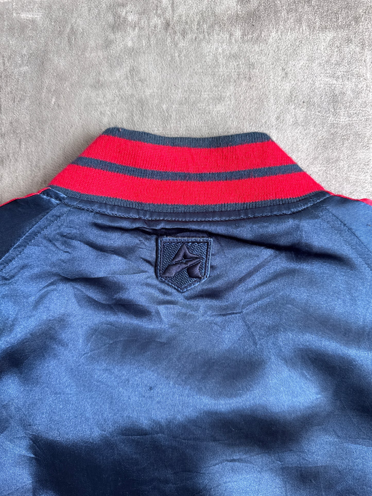 Avirex Two Tone Satin Varsity Jacket