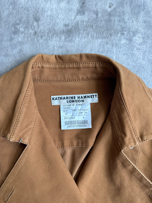 Katharine Hamnett Double Breasted Cropped Jacket