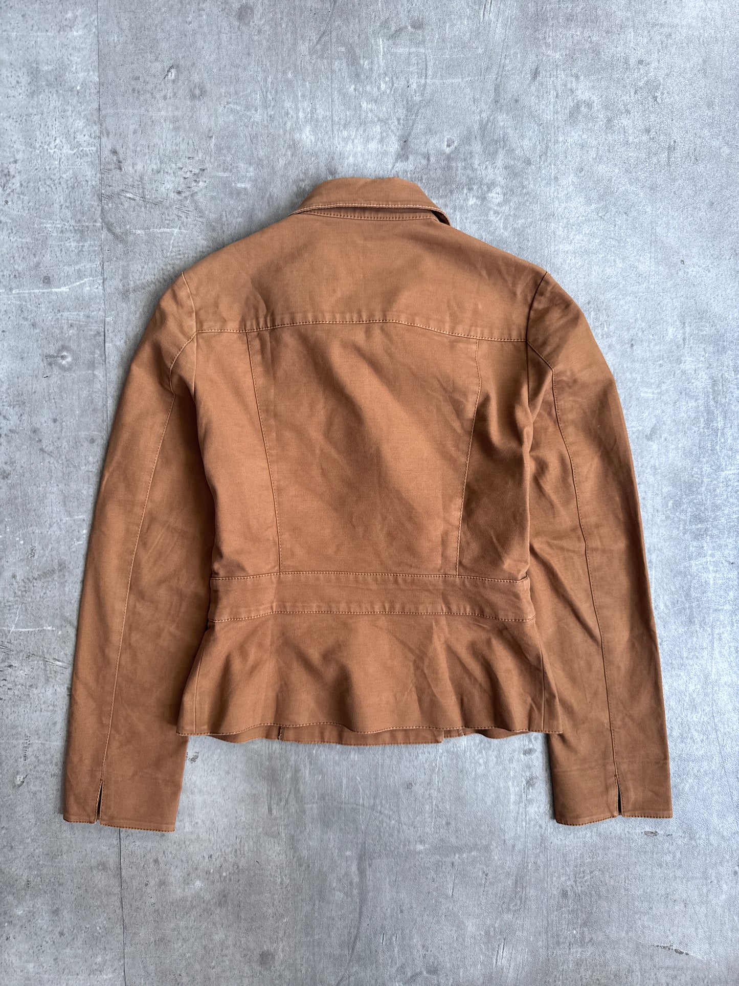 Katharine Hamnett Double Breasted Cropped Jacket