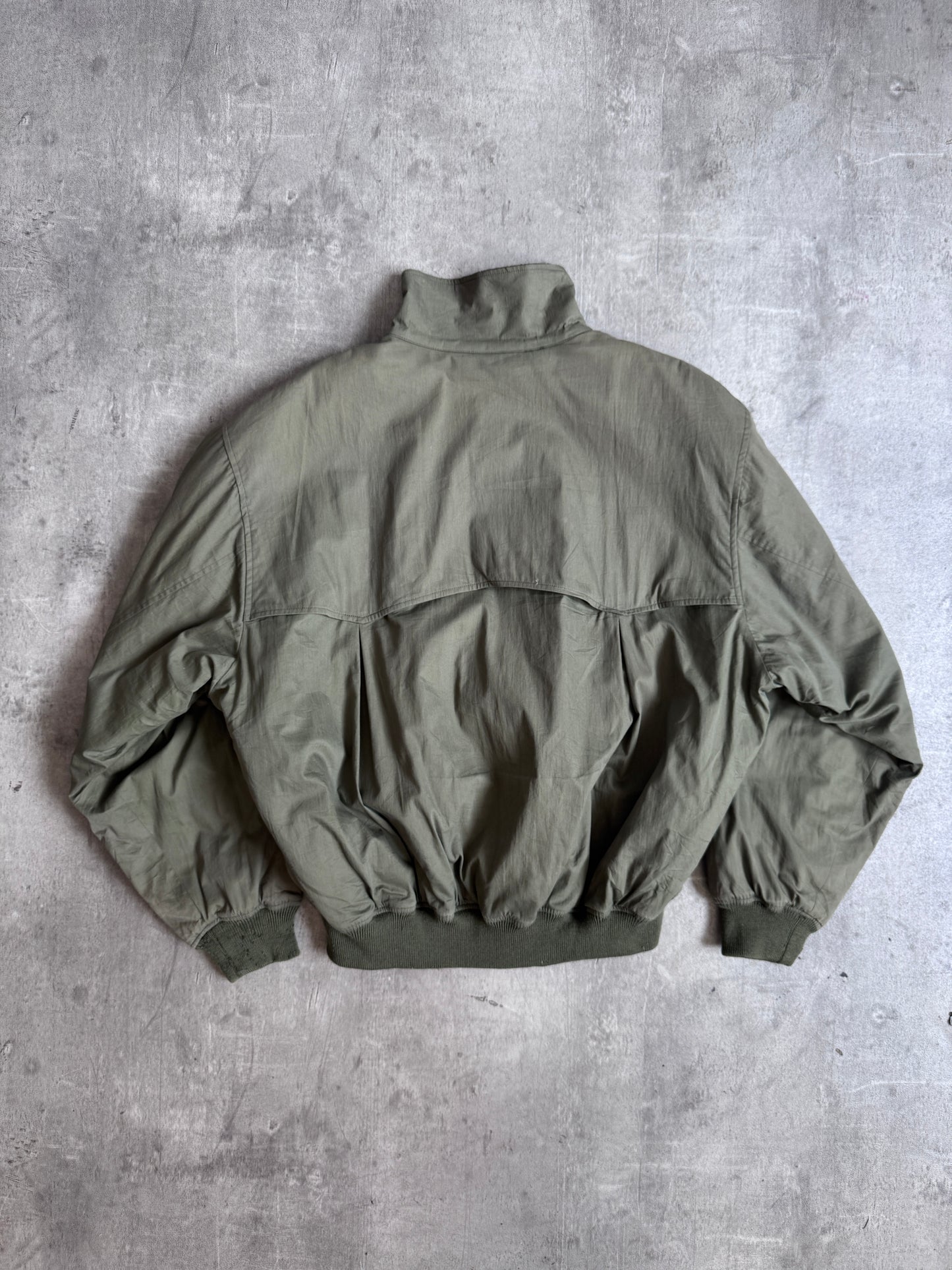 1980s Christian Dior Olive Padded Blouson