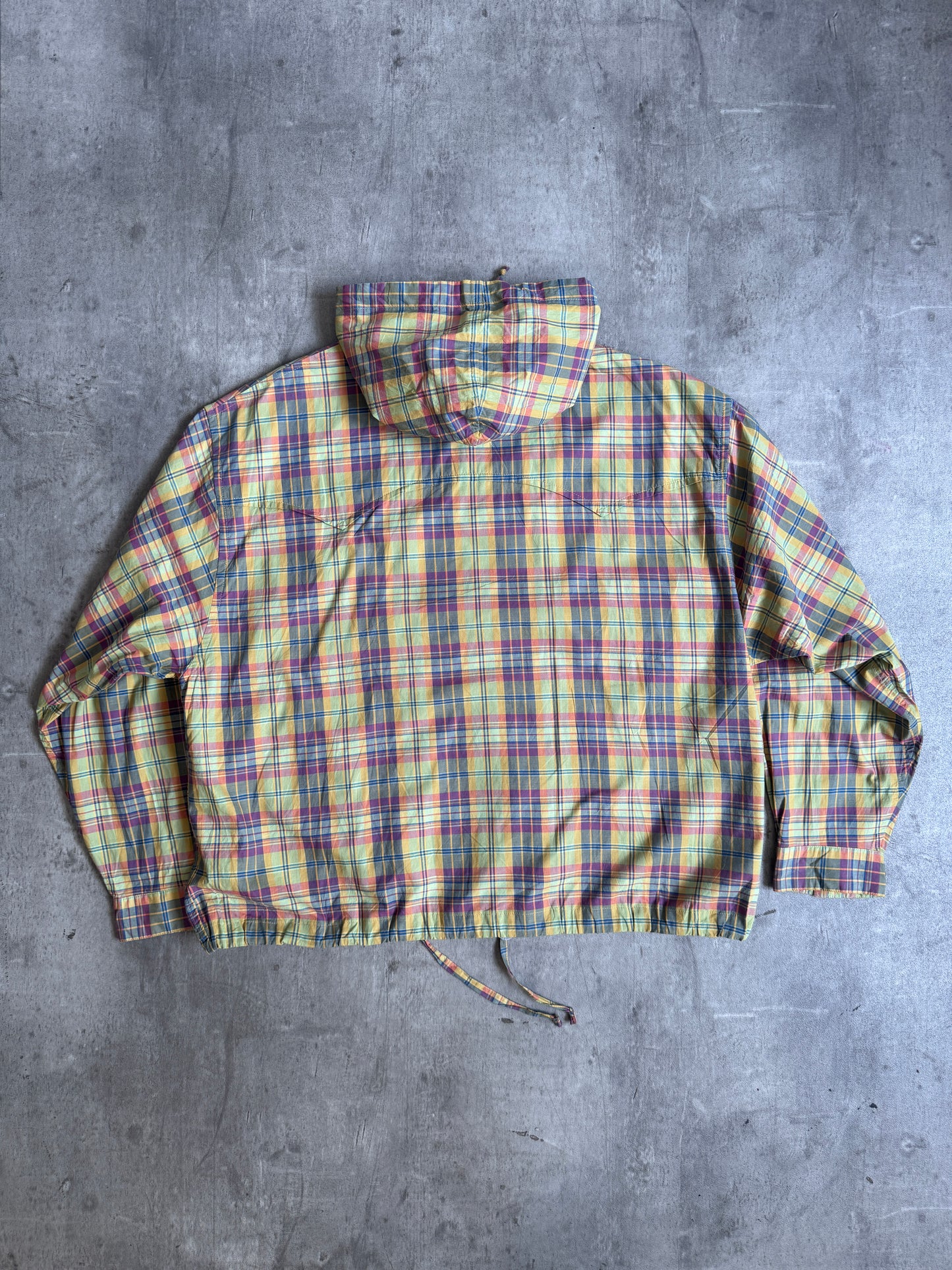 Nigel Cabourn Spring Check Lightweight Box Anorak