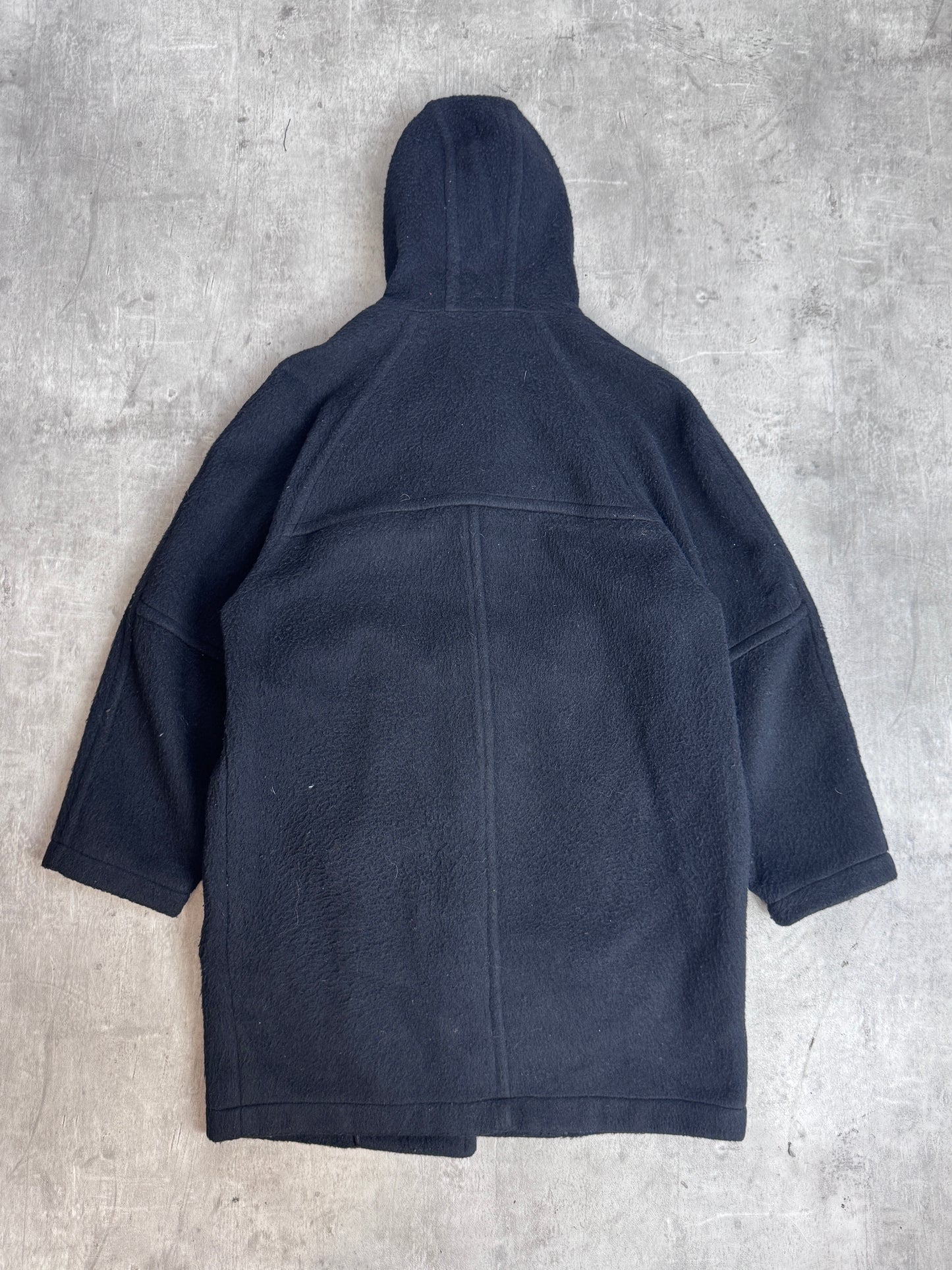 Versace 100% Lana Wool Hooded Parka Jacket