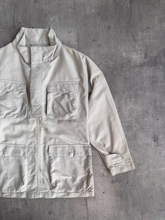 S/S 2002 Raf Simons Beige Utility Jacket