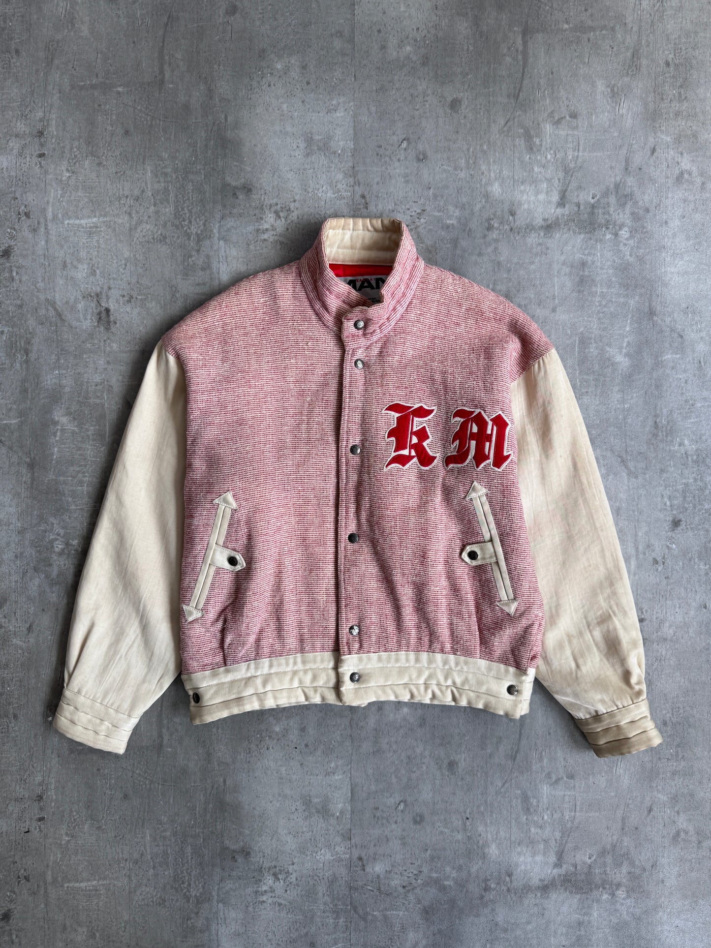 Kansai Yamamoto Embroidered Varsity Jacket