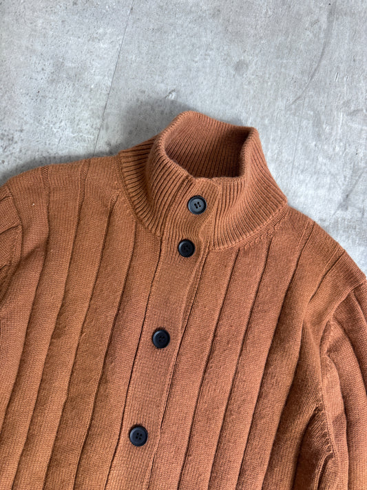 Loro Piana Burnt Orange Cardigan