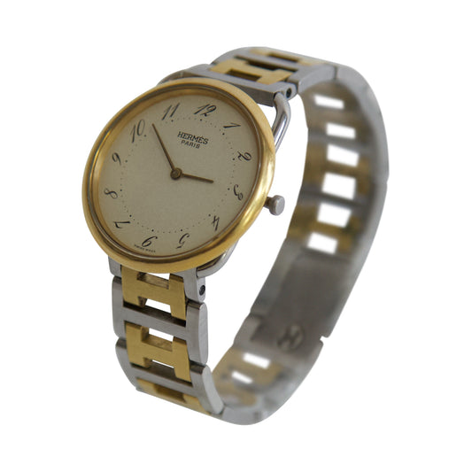 Hermes Acreau Gold Plated Watch