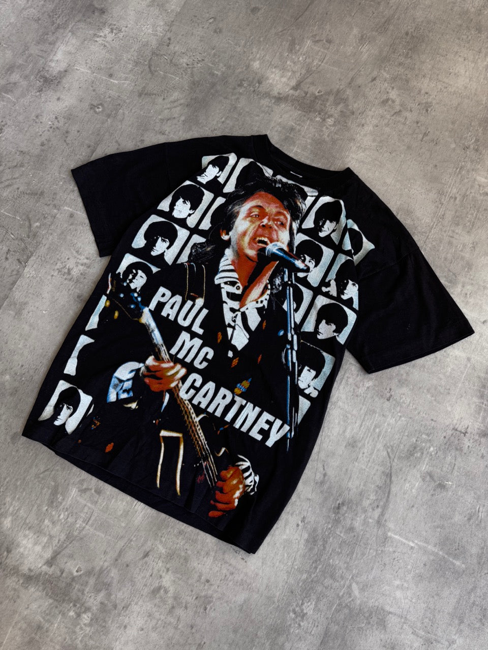 90s Paul McCartney AOP Single Stich Tee