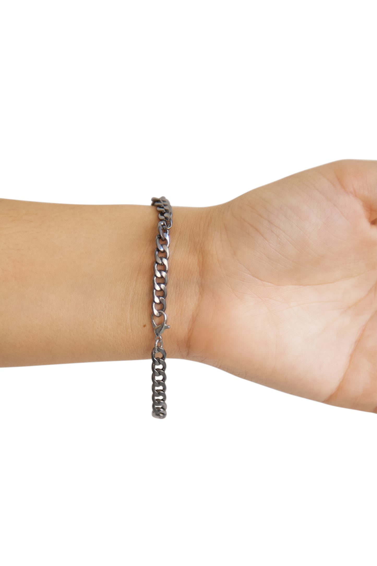VT Rework : Prada Curb Chain Plaque Reworked Bracelet