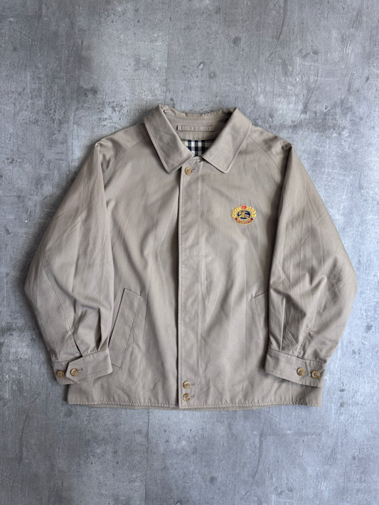 Burberrys A Line Harrington Cropped Trench