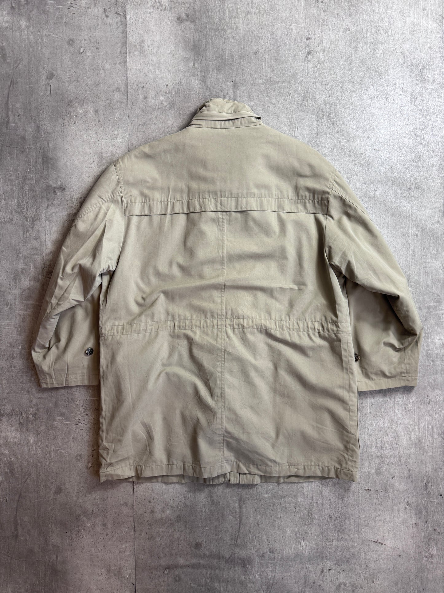 Burberry Modular Quilt Liner Grey Field Parka