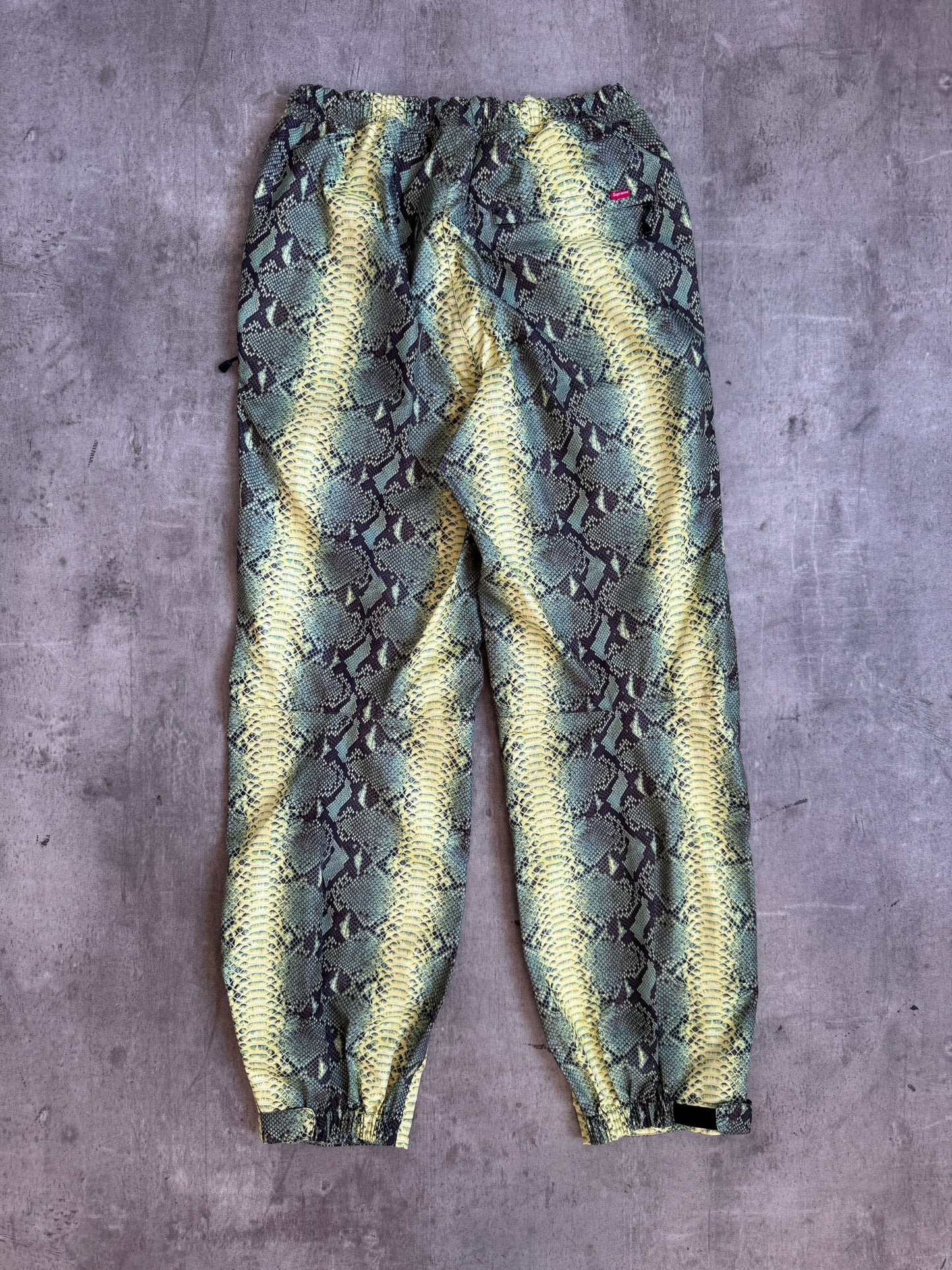 S/S 2018 Supreme X North Face Taped Seam Snakeskin Tech Trousers