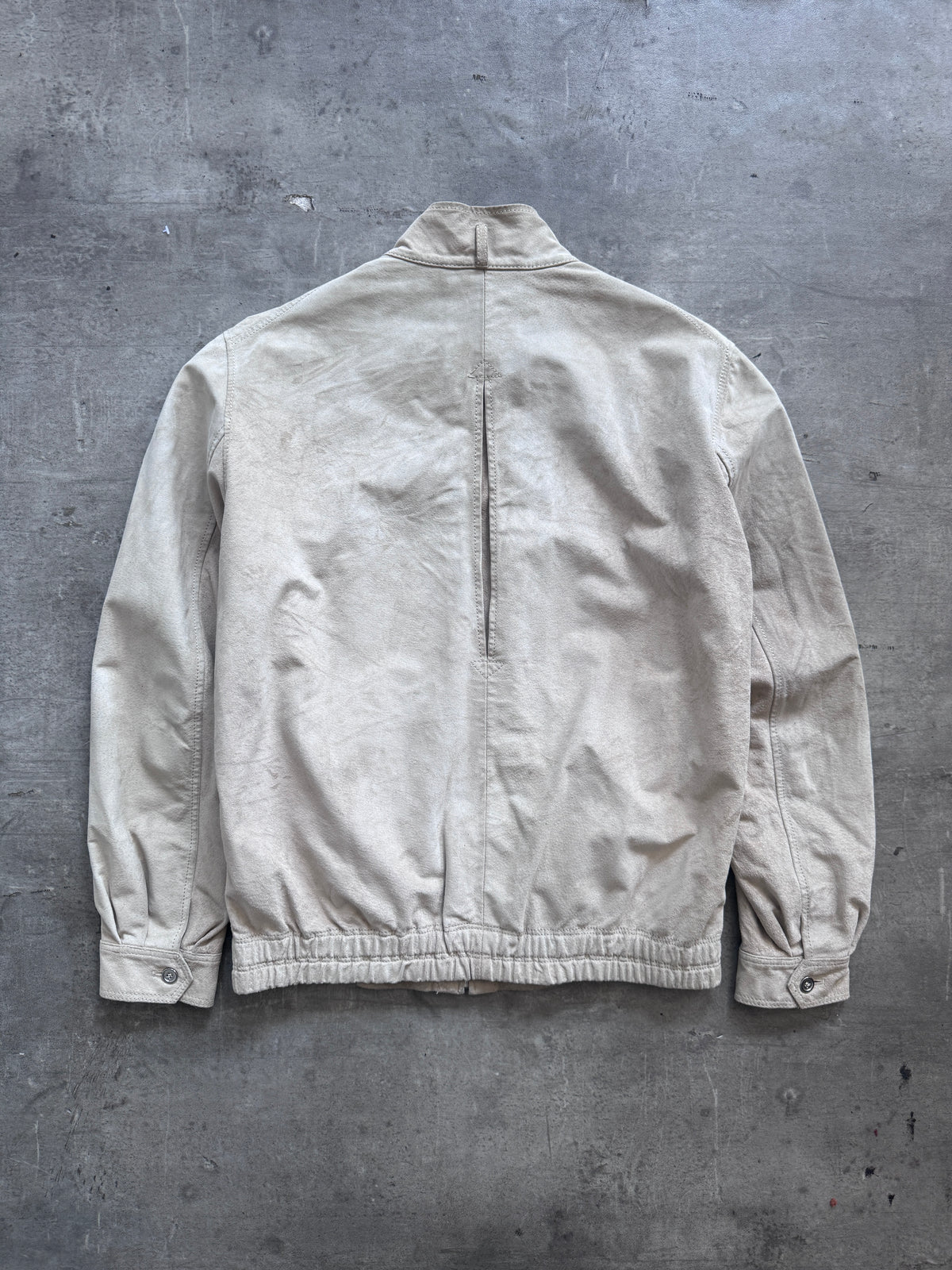 1990's Valentino Beige Suede Blouson