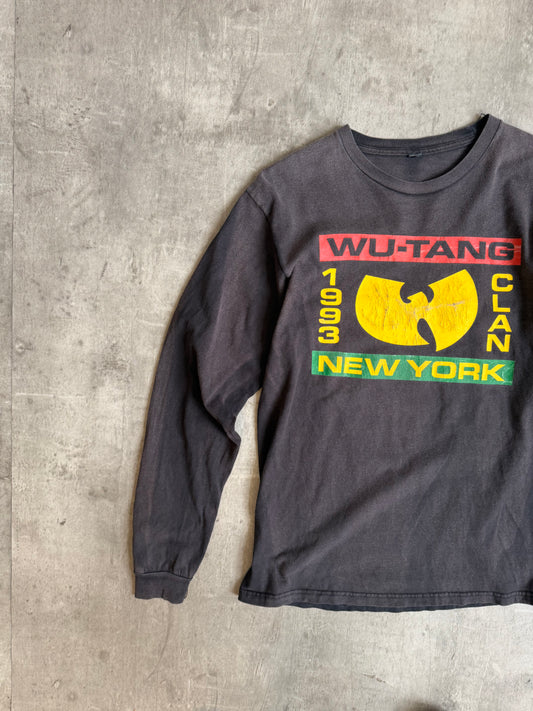 1993 Wu-Tang Clan Washed Longsleeve Graphic Tee