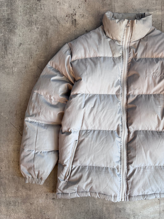 Balenciaga Grey Down Quilted Technical Puffer Jacket