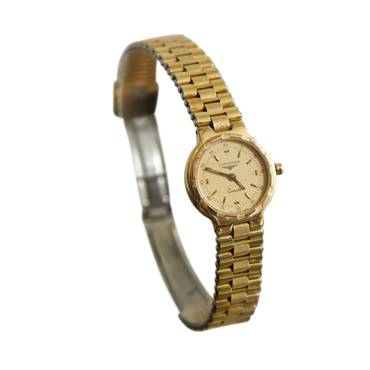 Longines Conquest Gold Plated Watch 24735950